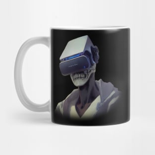 Undead in virtual reality helmet Mug